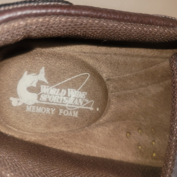 Men's Worldwide Sportsman Leather Loafers, size 11 - Picture 4 of 5